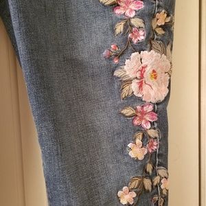 Lane bryant stretch straight jeans